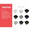 Bocchi 18 in W x 18 in L x 8 in H, Fireclay, Fireclay Kitchen Sink 1359-025-0120
